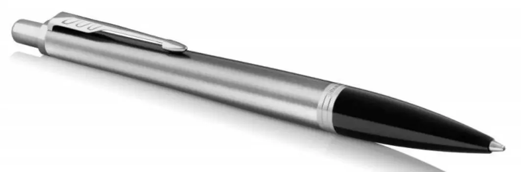 Ручка шариковая Parker Urban Core K309 (1931580) Metro Metallic CT M синие чернила подар.кор.