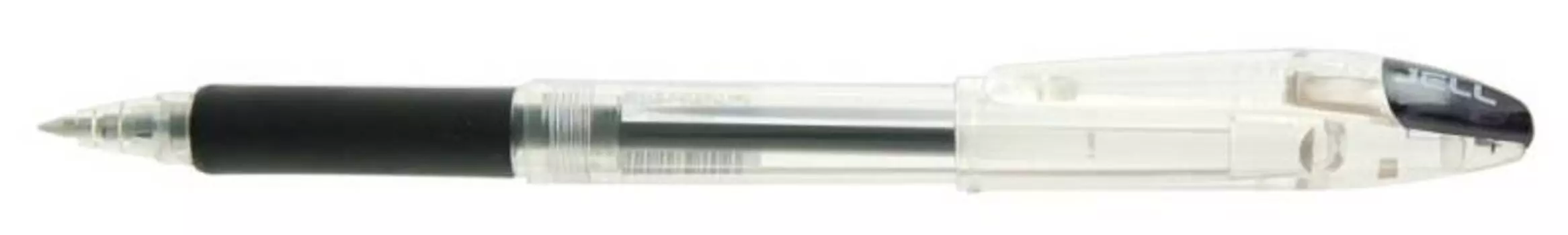 Ручка шариковая Zebra Jimnie (RB-M100-BK), корпус черный (12 шт. в уп-ке)