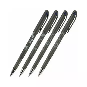 Ручка стираемая гелевая BRUNO VISCONTI "Boys", СИНЯЯ, узел 0,5 мм, линия письма 0,3 мм, 20-0234 (24 шт.)