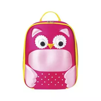 Рюкзак детский BRAUBERG с термоизоляцией, 1 отделение, для девочек, "Сова", 29х23х9 см, 227066
