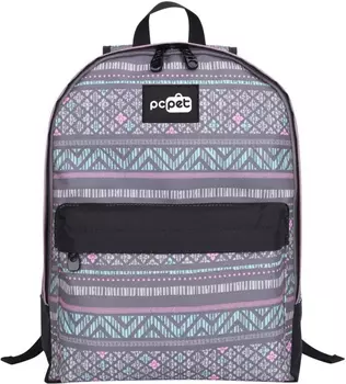 Рюкзак для ноутбука 14.1" PC Pet PCPKA0114GX серый/сиреневый полиэстер