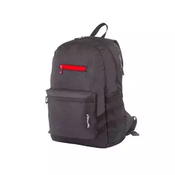 Рюкзак TIGER FAMILY молодежный, Muse, сити-формат, "Jet", черный, 45х29х14 см, 227881, TDMU-002A