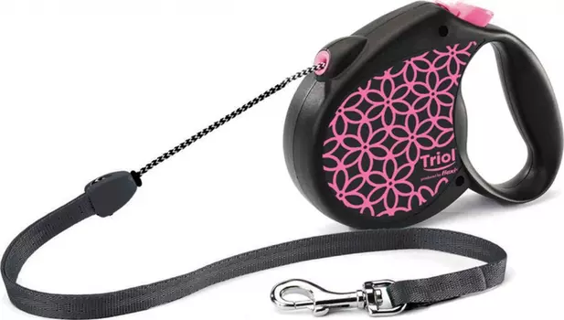 Рулетка для собак Триол by Flexi Life Pink S 12кг 5м (трос) 11111027