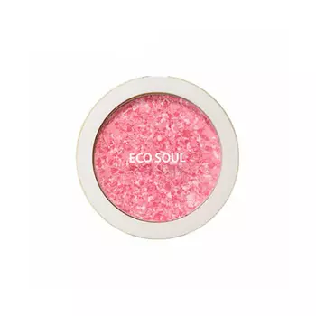 Румяна компактные The Saem Eco Soul Carnival blush 02 Coral 9,5гр