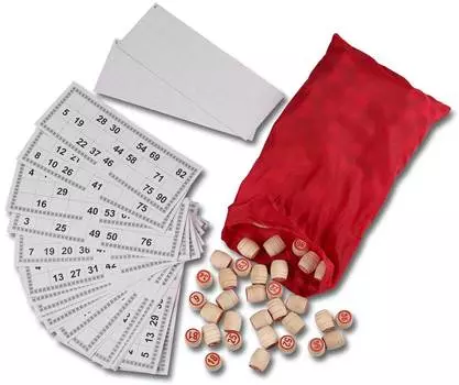 Русское лото (деревянные бочонки) IG-10