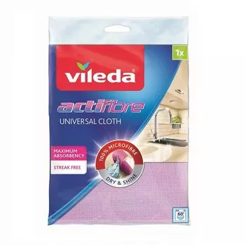 Салфетка АКТИФАЙБР (микрофибра + ПВА) VILEDA