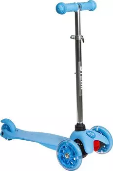 Самокат детский Atemi Baby Road , AKC01B, светодиоды, СИНИЙ