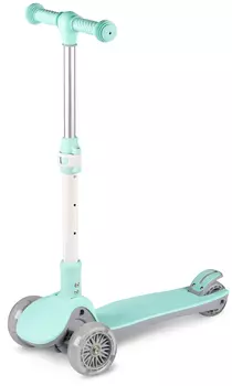 Самокат детский INDIGO FAST трехколесный до 50 кг IN244 Бирюзовый