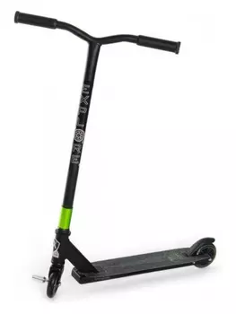 Самокат Explore Flubber черно-зеленый