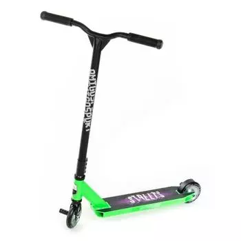 Самокат Explore Street Pro (2020) черно-зеленый