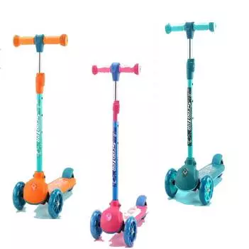 Самокат "Космос" (orange,rosemary,green) в коробке