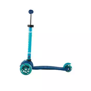 Самокат MAXISCOO MSC-B082003 Baby со светящимися колесами, синий