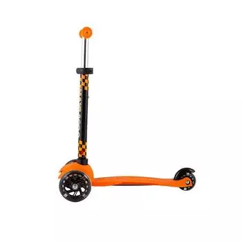 Самокат MAXISCOO MSC-B082004 Baby со светящимися колесами, оранжевый