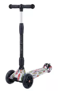 Самокат Tech Team Tiger Print 2021 белый