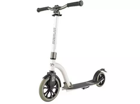 Самокат TechTeam Huracan (2021) белый-зеленый