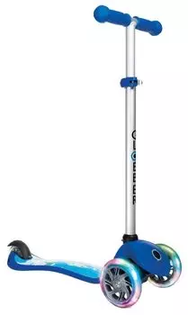 Самокат трехколесный Globber PRIMO FANTASY LIGHTS синий 424-002