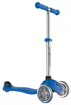 Самокат трехколесный Globber PRIMO синий 422-100