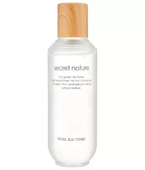 Secret Nature Увлажняющий тонер для лица с зеленым чаем From Jeju Toner, 130 мл