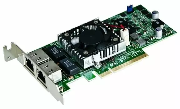 Сетевая карта Supermicro AOC-STG-i2T