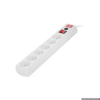 Сетевой фильтр Most LR 1.7м (6 розеток) белый