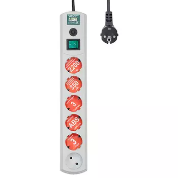 Сетевой фильтр Most LRG 3м (6 розеток) белый