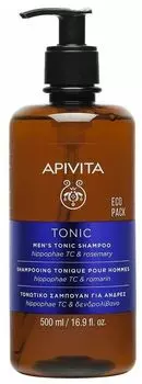 Шампунь APIVITA тонизирующий против выпадения волос для мужчин, ф. 500 мл