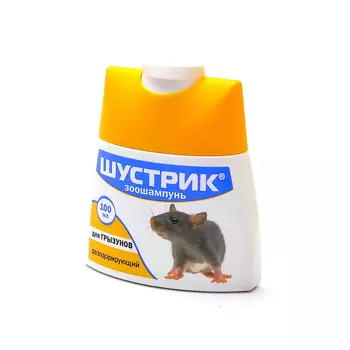 Шампунь АВЗ "Шустрик" для грызунов дезодорирующий 100 мл