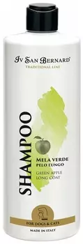 Шампунь для длинной шерсти 500 мл ISB Traditional Line Green Apple