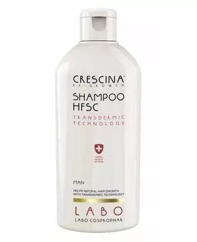 Шампунь для стимуляции роста волос Crescina Transdermic HFSC Shampoo для мужчин 200 мл