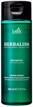 Шампунь для волос La'dor на травяной основе 150мл