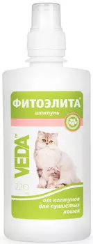Шампунь Фитоэлита для пушистых кошек от колтунов 220 мл