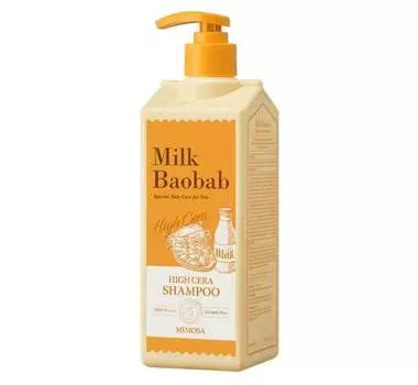Шампунь MilkBaobab High Cera Shampoo Mimosa 500ml