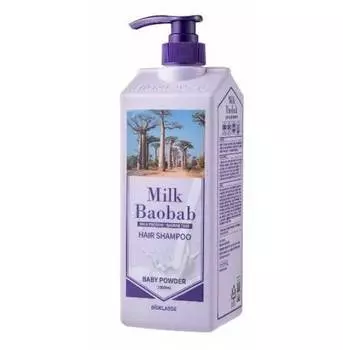 Шампунь MilkBaobab Perfume Shampoo Baby Powder 500мл