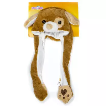 Шапка детская 1TOY Хлоп-Ушки "Собака"