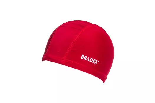 Шапочка для плавания (полиамид), красный (Swimming cap)