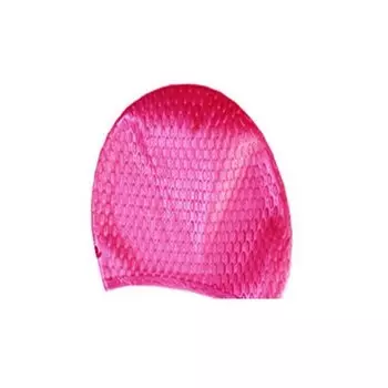 Шапочка для плавания Silicone длин волос, рифл Indigo SC700/707 Цикламен