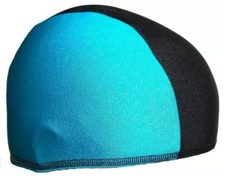 Шапочка для плавания ткань Lucra SM комб Чёрн /Гол