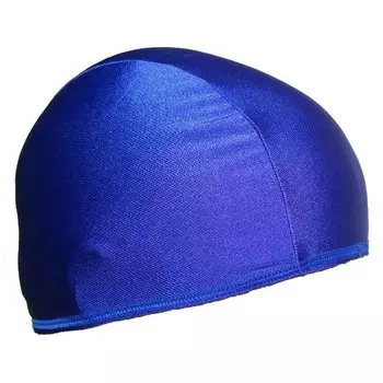 Шапочка для плавания ткань Lucra SM однотон Синий