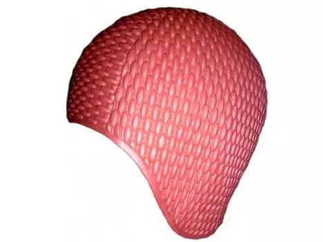 Шапочка Larsen Бабл-кап 3117 Red/Metallic