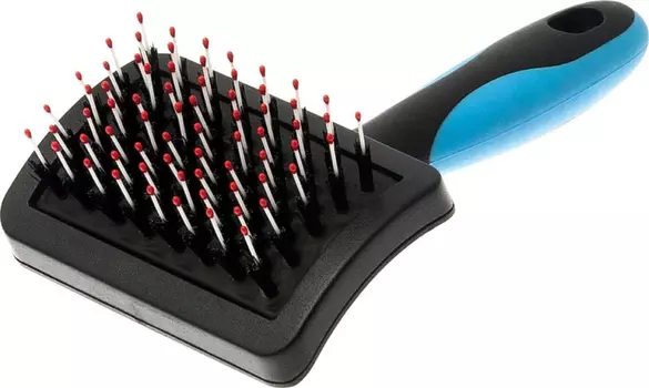 Щетка DeLiGHT 368370S "ёжик" универсальная, пластиковый зуб, малая с каплей