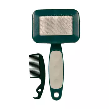 Щетка-пуходерка TRIXIE 23461 с расческой 13,5*7 см