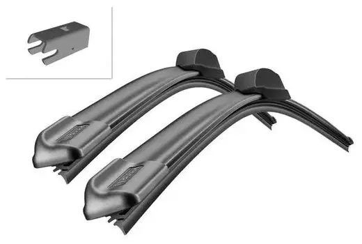 Щетка стеклоочистителя комплект BOSCH Aerotwin A398S, 600 мм / 450 мм, бескаркасные, 2шт, 3397014398