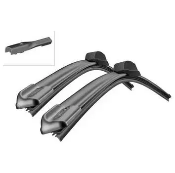 Щетка стеклоочистителя комплект BOSCH Aerotwin A557S, 700 мм / 400 мм, бескаркасная, 2шт, 3397007557