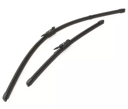 Щетка стеклоочистителя комплект DENSO Flat Blade бескаркасная, 650/400мм, 2 шт, DF-036