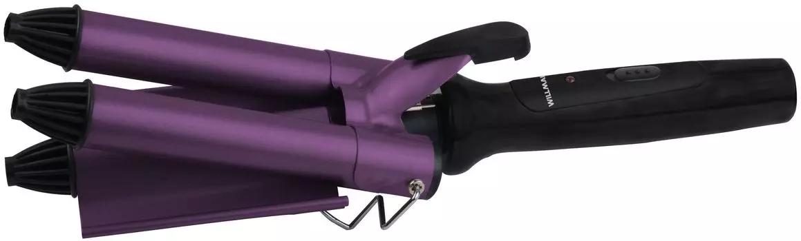 Щипцы для волос Willmark WHС-330VC (керам. покрытие,вращающийся шнур, Soft Touch, 1.8м )