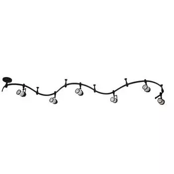 Шинный светильник Arte lamp A3056PL-6BK