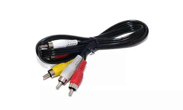 Шнур Netko 3RCA-3RCA 1,2м