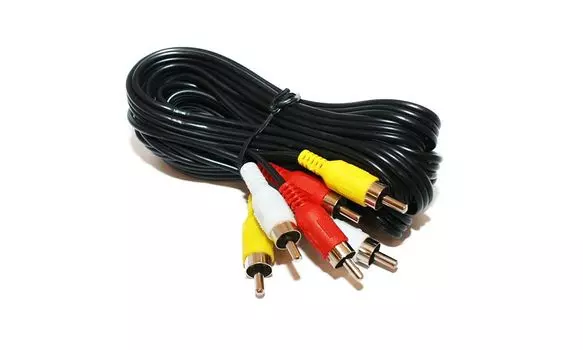 Шнур Netko 3RCA-3RCA 7,0м