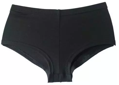 Шорты (трусики) гимнастические, 7310, Черный, 40