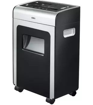 Шредер Deli 9915 черный